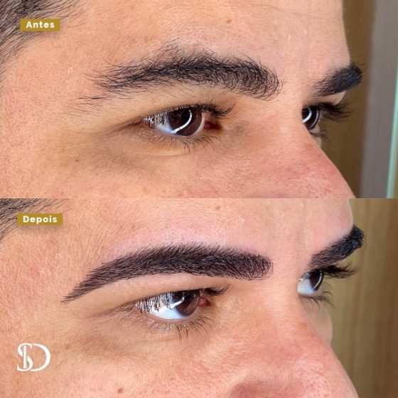 Design de Sobrancelhas Masculinas SD Campo Belo